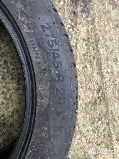 Continental ContiWinterContact TS 850P SUV 275/45 R20