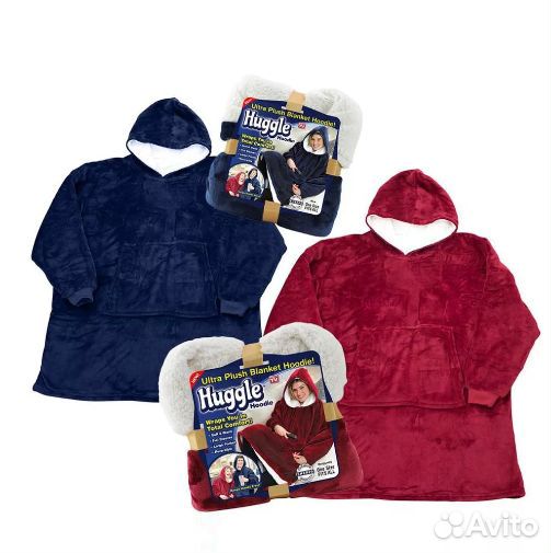 Толстовка Плед Huggle Hoodie