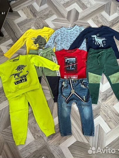 Детские вещи на мальчика 104 110