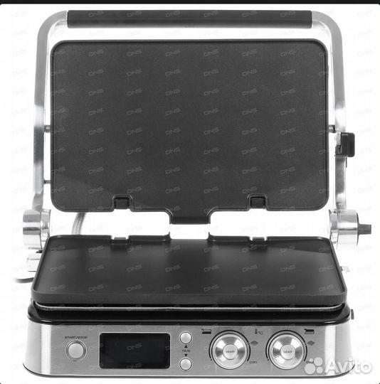 Электрический Гриль DeLonghi CGH 1030D серебристый