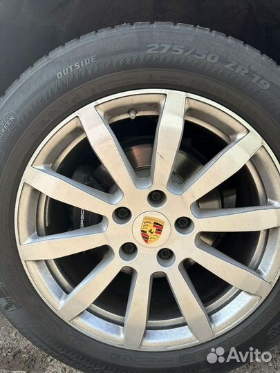 Летний комплект porsche r19