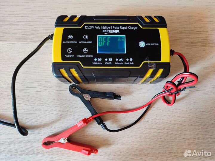 Автомобильное зарядное устройство 12В/8А 24В/4А