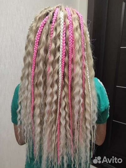 Плетение афрокосичек