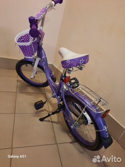 Детский велосипед для девочки 16