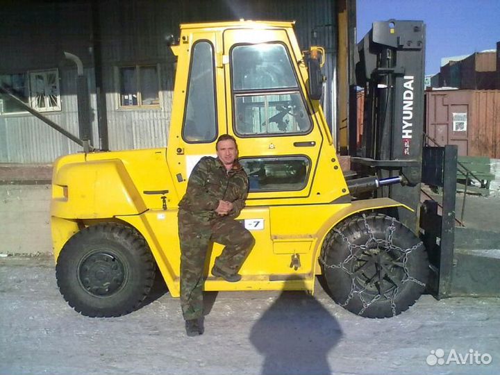 Машинист вилочного, фронтального,погрузчика