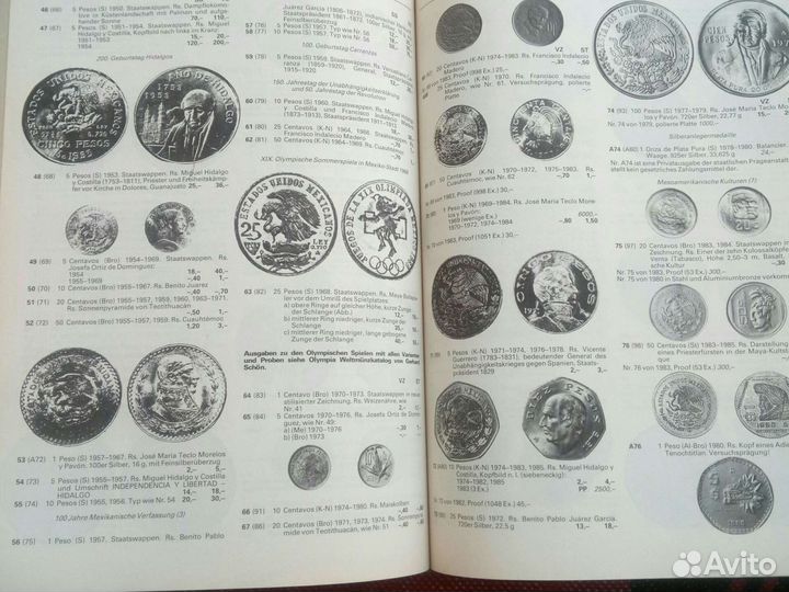 Каталог монет мира