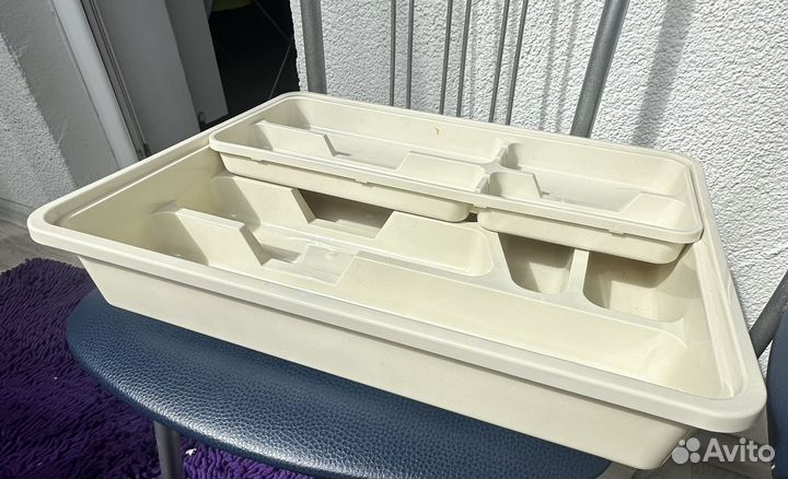 Лоток-вкладыш для столовых приборов 2-х ярусный