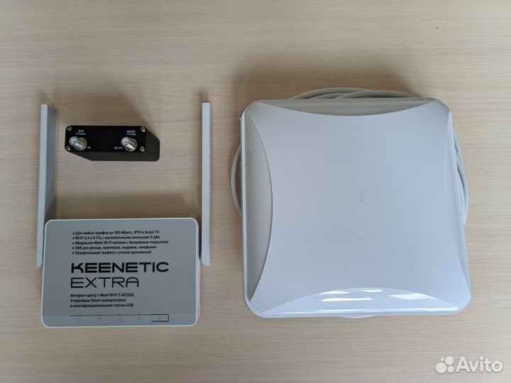 Комплект для интернета. Модем, Роутер, антенна