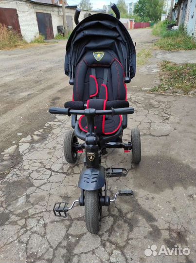 Велосипед трехколесный lamborghini