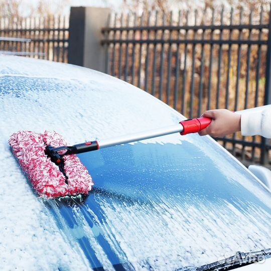 Раздвижная микрофибровая щетка MaxShine