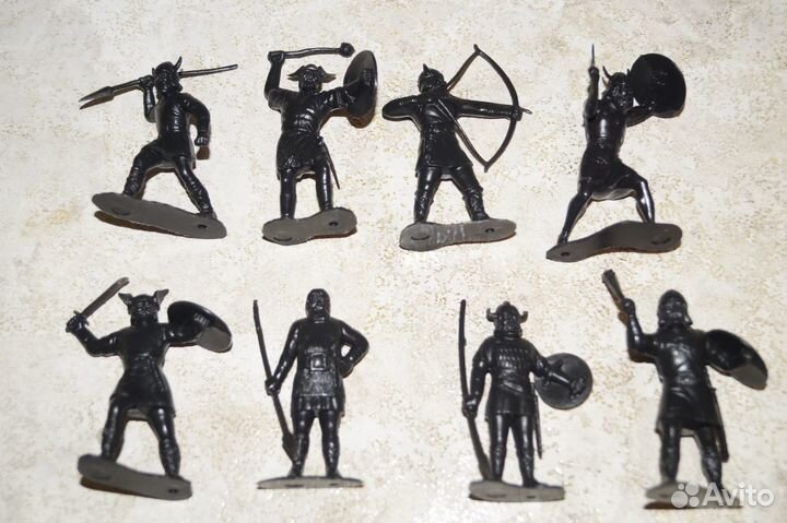 Солдатики СССР викинги Дзи