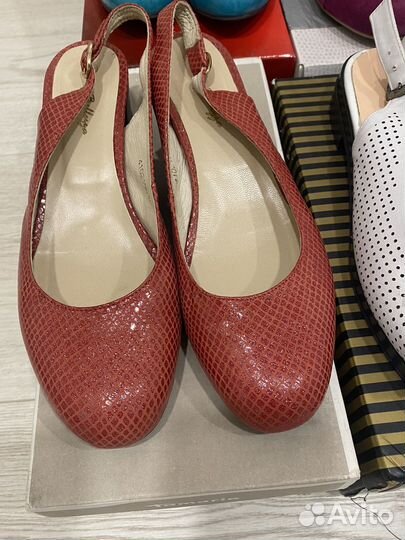 Летняя женская обувь из натуральной кожи 38-40