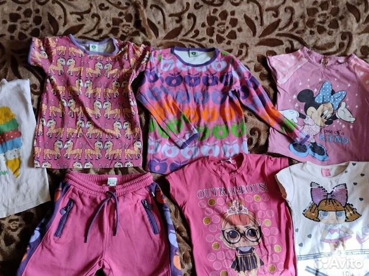 Одежда для девочки 104-110 пакет