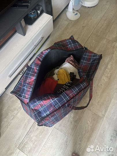 Сумка с мужскими вещами размер м-l