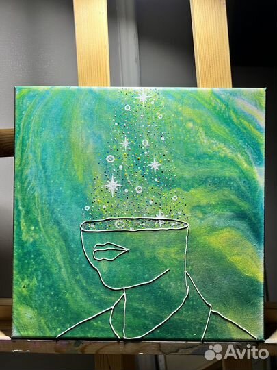 Картина абстракция