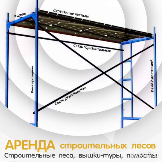 Леса строительные лрсп-40