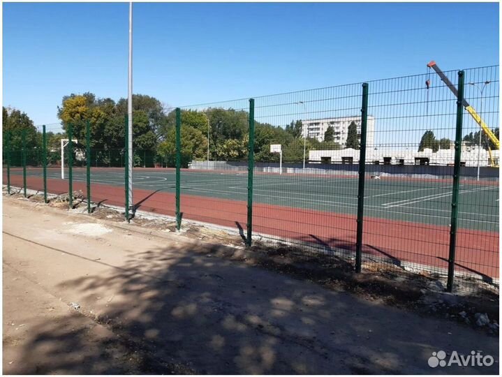 Забор 3D, сетка 3Д