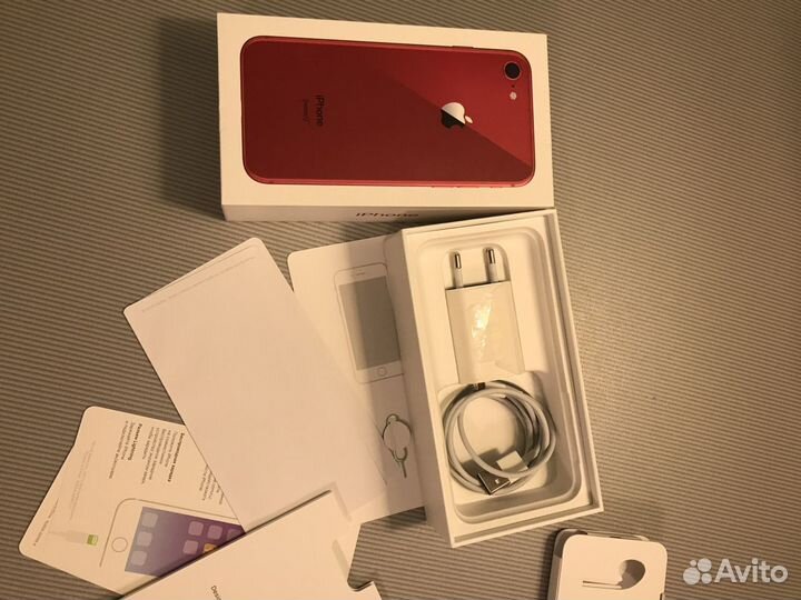 iPhone 8 коробка lighting