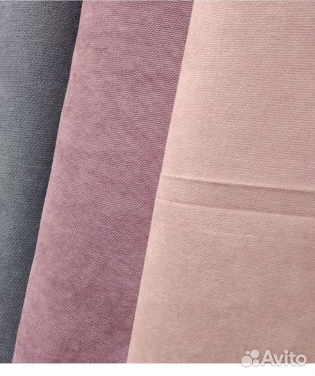 Ткань портьерная канвас турция пепельная роза 290