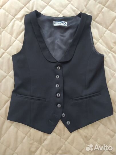 Жилет для девочки школьный 152