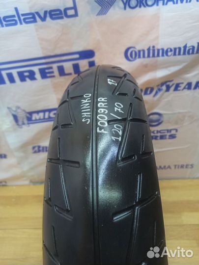 120/70 r17 Shinko F009RR