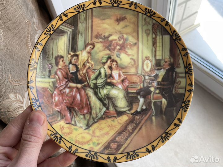 Тарелка настенная коллекционная англия