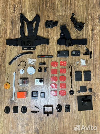 Gopro комплектующие, аксессуары, крепления