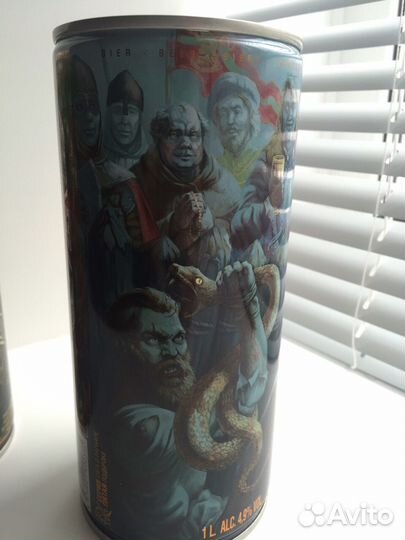 Пивная банка Балтика 7 фотограф