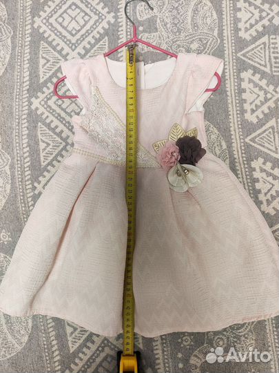 Платье на девочку 80-86