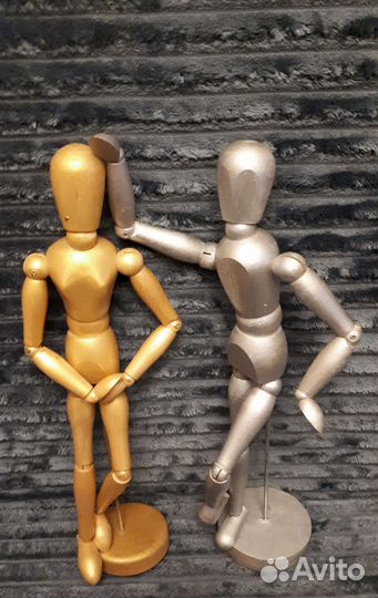 Деревянные шарнирные человечки Икеа