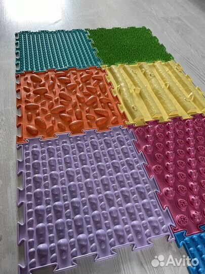 Коврик массажный модульный ортодон для массажа ног