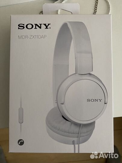 Проводные наушники sony mdr-zx110ap