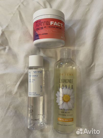 Пэды для лица, тонер, тоник