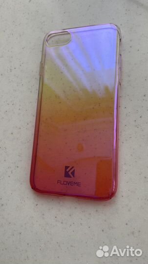 Чехол на iPhone 7 двухцветный (новый)