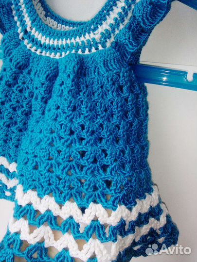 Вязаный костюм детский