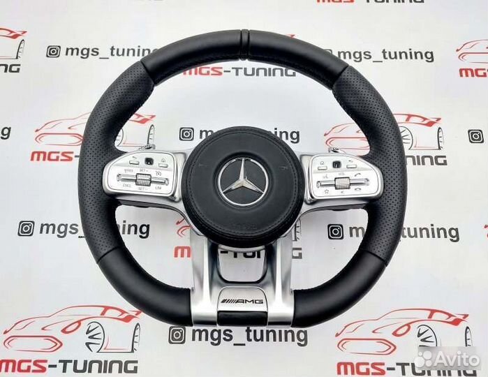 Руль 63 AMG 53 амг с подогревом Mercedes CLS 257