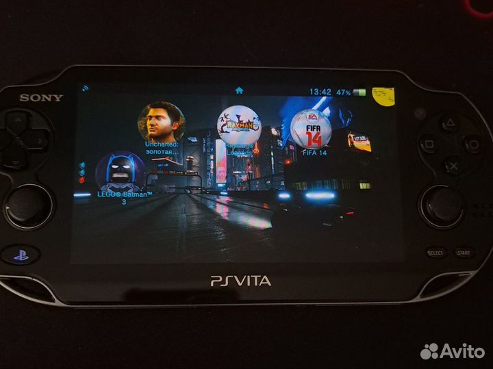 Sony playstation Vita fat 64гб прошитая