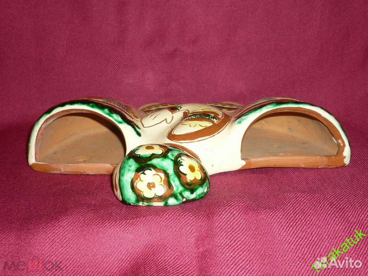 Кашпо гуцулка, крестьянка, Львов или гжель