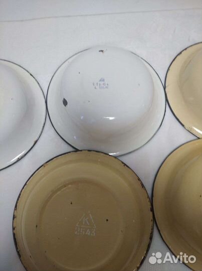 Блюда эмалированные не большие СССР винтаж