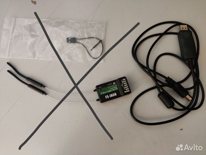 Приёмник fs-i6b + data кабель fly sky