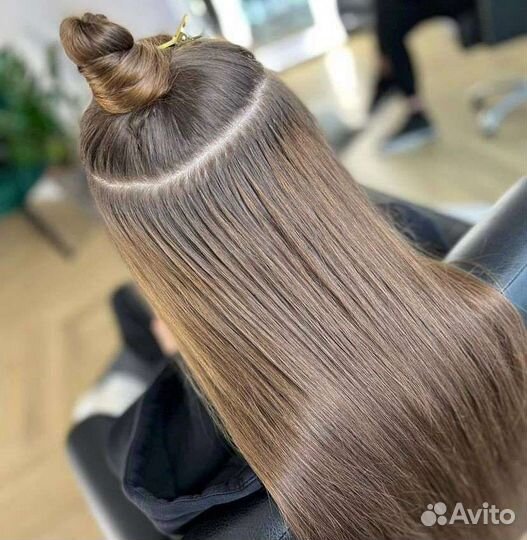 Наращивание волос Модель