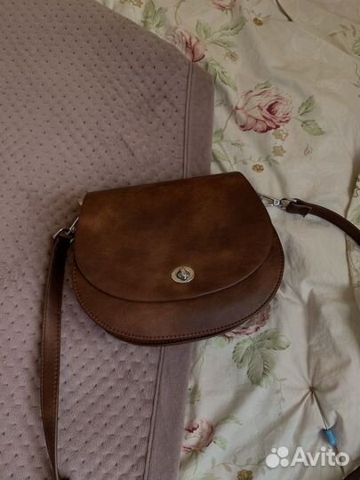 Сумка женская кожаная через плечо