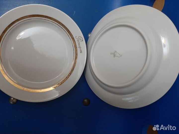 Тарелка с детским рисунком СССР