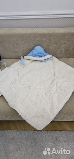 Зимний конверт в коляску новый