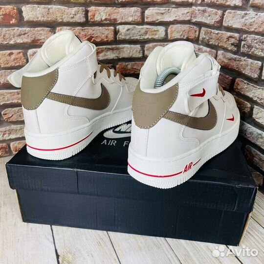 38,40,41 мужские зимние кроссовки Nike air Force 1