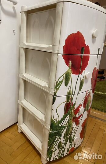 Стеллаж пластиковый