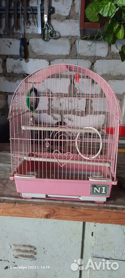 Клетка для попугая бу