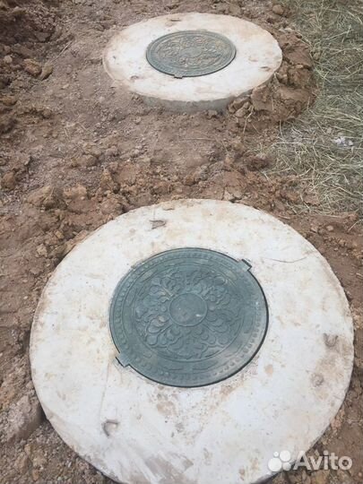 Выгребные ямы из колец