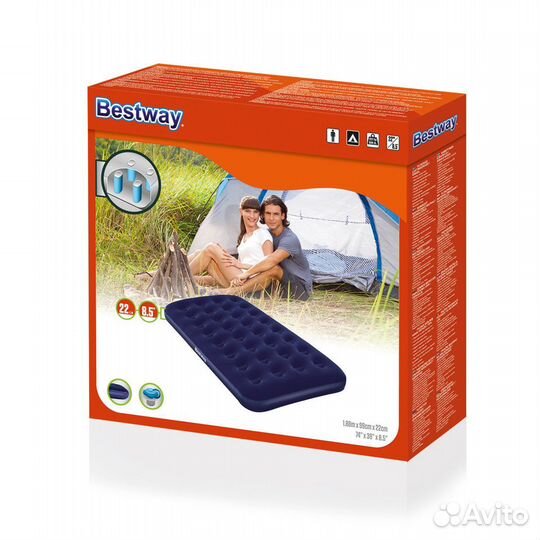 Матрас надувной Bestway 99х188х22 см (67001)