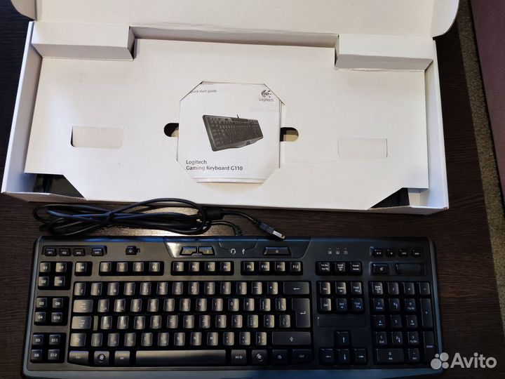 Игровая клавиатура Logitech Gaming Keyboard G110